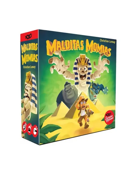 Juego de mesa malditas momias pegi 8