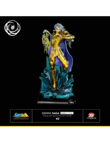 Figura tsume arts saint seiya gemini saga resina escala 1 - 6 ikigai
