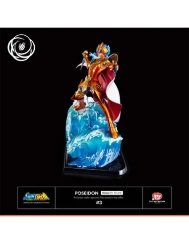 Figura tsume arts saint seiya poseidon resina escala 1 - 6 ikigai