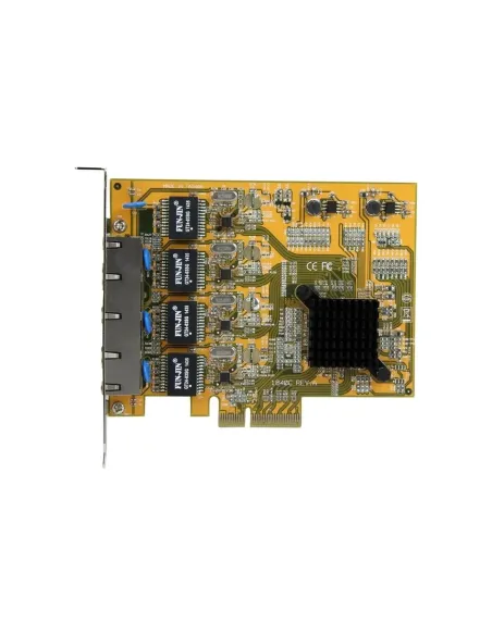 Tarjeta de red startech 4x rj45 pci express