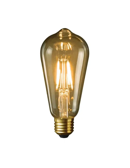 Bombilla muvit io filamentos vintage edison e27 5w
