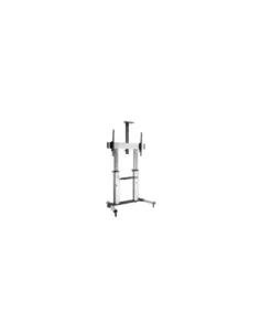 Soporte de Suelo Inclinable con Ruedas Fonestar STS-40106P para TV de 60-100"/ hasta 100kg