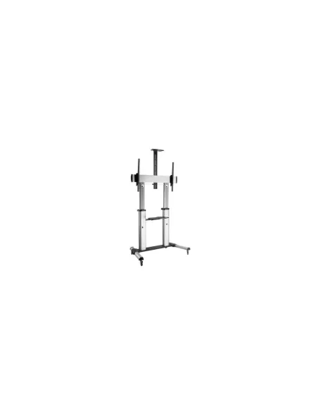 Soporte de Suelo Inclinable con Ruedas Fonestar STS-40106P para TV de 60-100"/ hasta 100kg