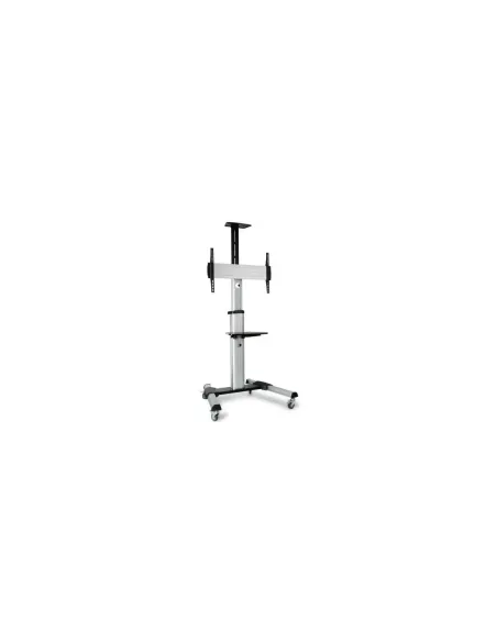 Soporte de Suelo Inclinable/ Orientable con Ruedas Fonestar STS-4064P para TV de 37-70"/ hasta 50kg