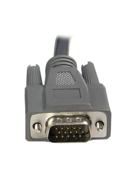 Cable 2x vga a usb startech 1.8m -  macho - macho -  negro