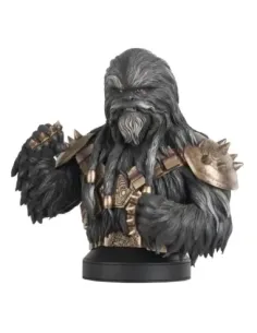 Figura busto diamond collection star wars the book of boba fett krrsantan mini busto resina