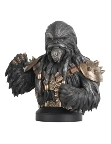 Figura busto diamond collection star wars the book of boba fett krrsantan mini busto resina