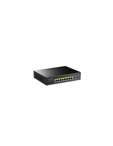 STRONG SWITCH 8 POE CON 2 ENLACES ASCENDENTES ETHERNET