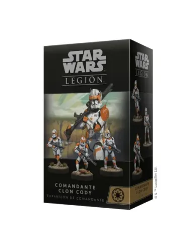 Juego de mesa star wars legion comandante clon cody edad recomendada 14 años