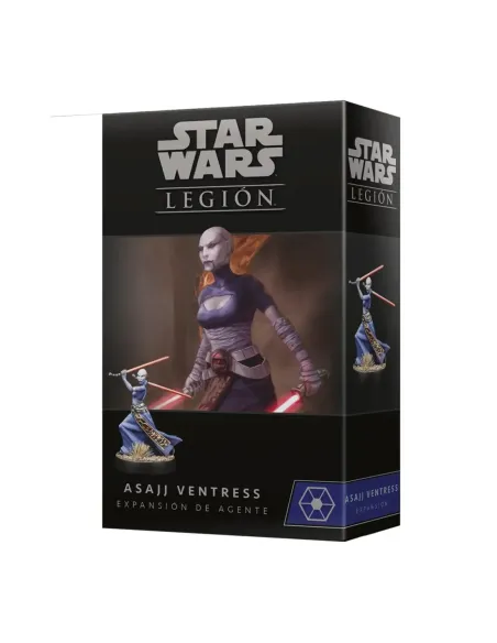 Juego de mesa star wars legion asajj ventress edad recomendada 14 años