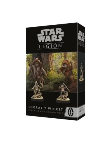 Juego de mesa star wars legion logray & wicket