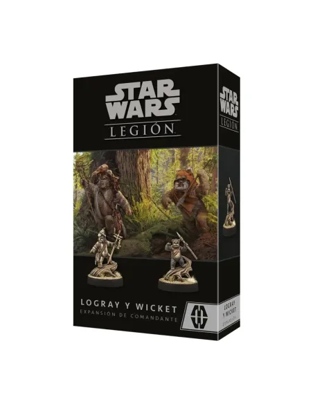 Juego de mesa star wars legion logray & wicket