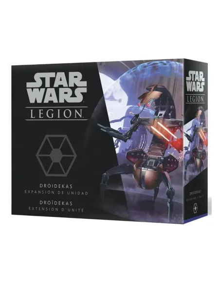 Juego de mesa star wars: legión: droidekas pegi 14