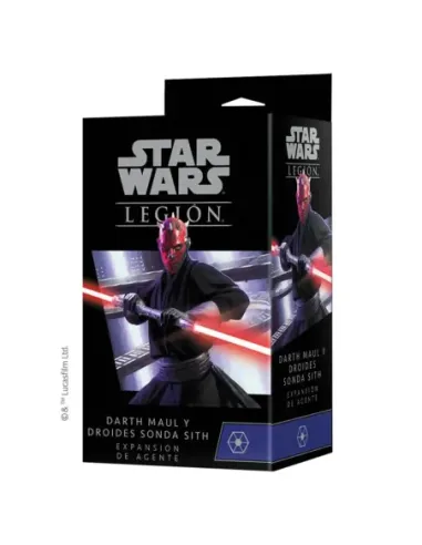 Juego de mesa star wars legión: darth maul & droides sonda sith pegi 14