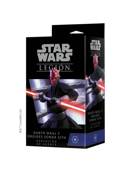 Juego de mesa star wars legión: darth maul & droides sonda sith pegi 14