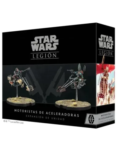 Juego de mesa star wars legion: motoristas de aceleradoras pegi 14