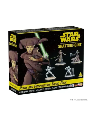 Juego de mesa star wars shatterpoint plans and preparation squad pack