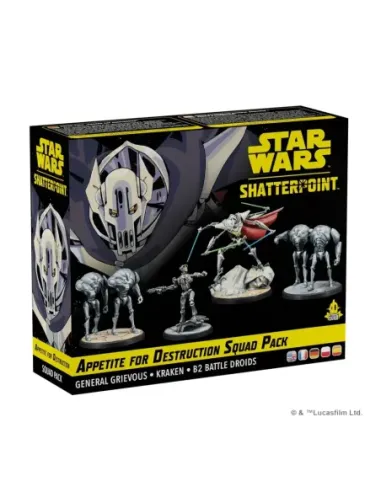 Juego de mesa shatterpoint appetite for destruction squad pack