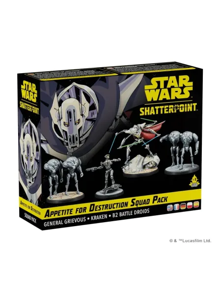 Juego de mesa shatterpoint appetite for destruction squad pack