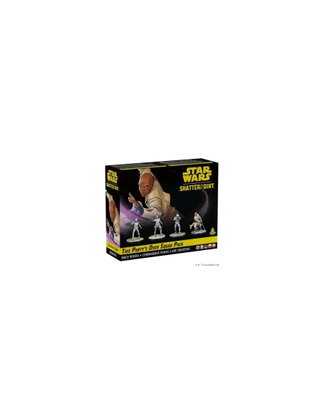 Juego de mesa star wars shatter point his partys over squad pack