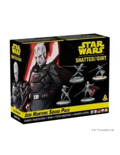 Juego de mesa star wars shatterpoint jedi hunters squad pack