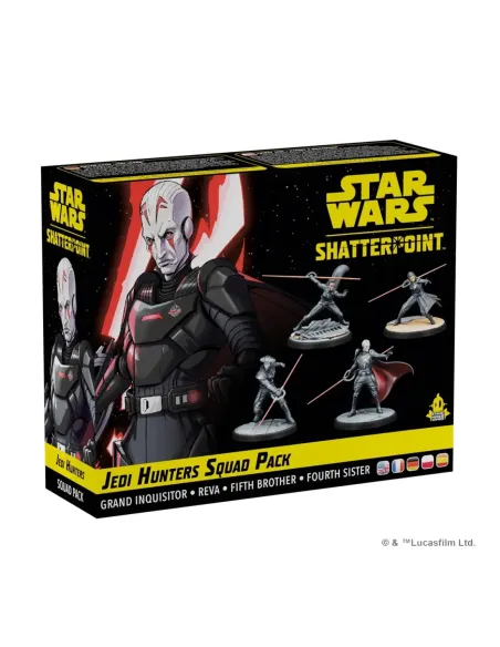 Juego de mesa star wars shatterpoint jedi hunters squad pack
