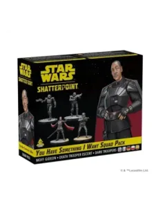Juego de mesa star wars shatterpoint you have something i want squad pack edad recomendada 14 años