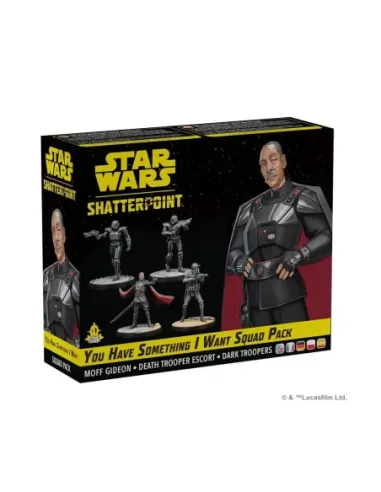 Juego de mesa star wars shatterpoint you have something i want squad pack edad recomendada 14 años