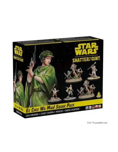 Juego de mesa star wars shatterpoint ee chee wa maa! squad pack