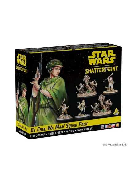 Juego de mesa star wars shatterpoint ee chee wa maa! squad pack