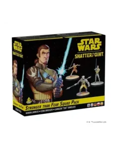 Juego de mesa star wars shatterpoint stronger than fear squad pack edad recomendada 14 años