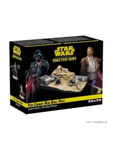 Juego de mesa star wars shatterpoint you cannot run duel pack