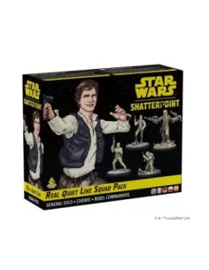 Juego de mesa star wars shatterpoint real quiet like squad pack edad recomendada 14 años