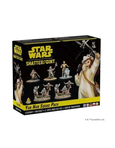 Juego de mesa star wars shatterpoint yub nub squad pack
