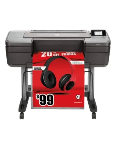 Plotter hp designjet z6 postscript a1 -  usb -  red