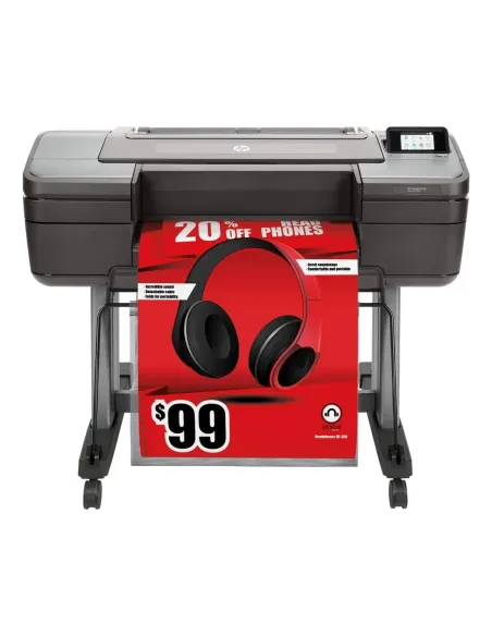 Plotter hp designjet z6 postscript a1 -  usb -  red