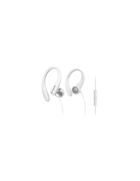Auriculares Deportivos Philips TAA1105WT/ con Micrófono/ Jack 3.5/ Blancos