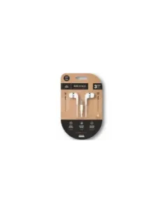 Auriculares Intrauditivos Tech One Tech soft earTECH TEC1004/ con Micrófono/ Jack 3.5/ Blancos