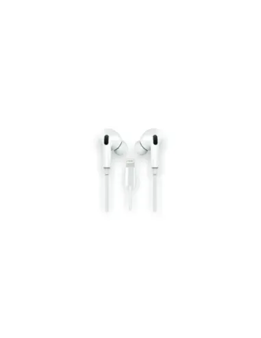 Auriculares Intrauditivos Tech One Tech earTECH HOP TEC1202/ con Micrófono/ Lightning/ Blancos