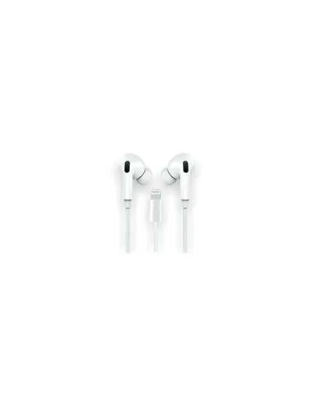 Auriculares Intrauditivos Tech One Tech earTECH HOP TEC1202/ con Micrófono/ Lightning/ Blancos