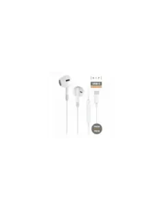 Auriculares Intrauditivos Tech One Tech earTECH TEC1301/ con Micrófono/ USB Tipo-C/ Blancos