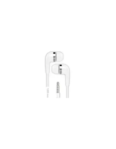 Auriculares Intrauditivos Tech One TEC2905/ con Micrófono/ Jack 3.5/ Blancos