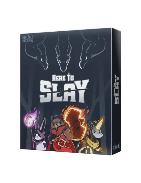 Juego de mesa here to slay edad recomendada 10 años