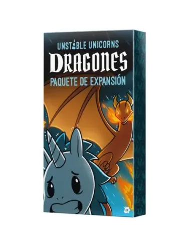 Juego de mesa unstable unicorns dragones expansion pegi 8