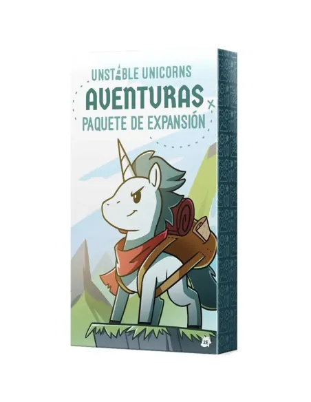 Juego de mesa unstable unicorns aventuras pegi 8