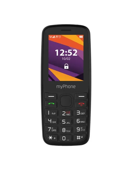 Telefono movil myphone 6410 2.4 pulgadas -  4g -  negro
