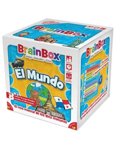 Juego de mesa brainbox el mundo pegi 8