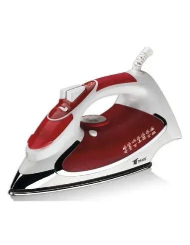 Plancha de vapor thulos th - pv2201 rojo 2200w