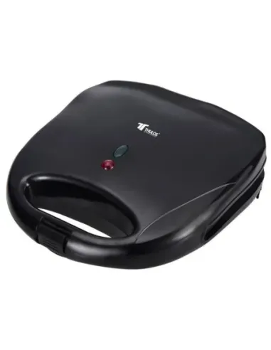 Sandwichera thulos th - sw11 negro 750w 2 cavidades