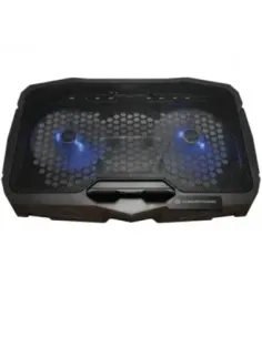 Soporte - base de refrigeracion conceptronic thana07b para portatiles hasta 15.6 pulgadas ventiladores 125mm x2
